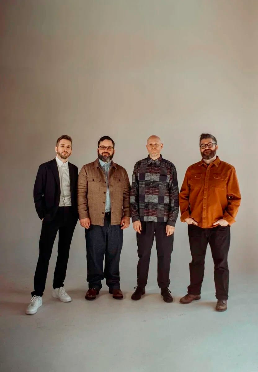 Sō Percussion — the four members standing
